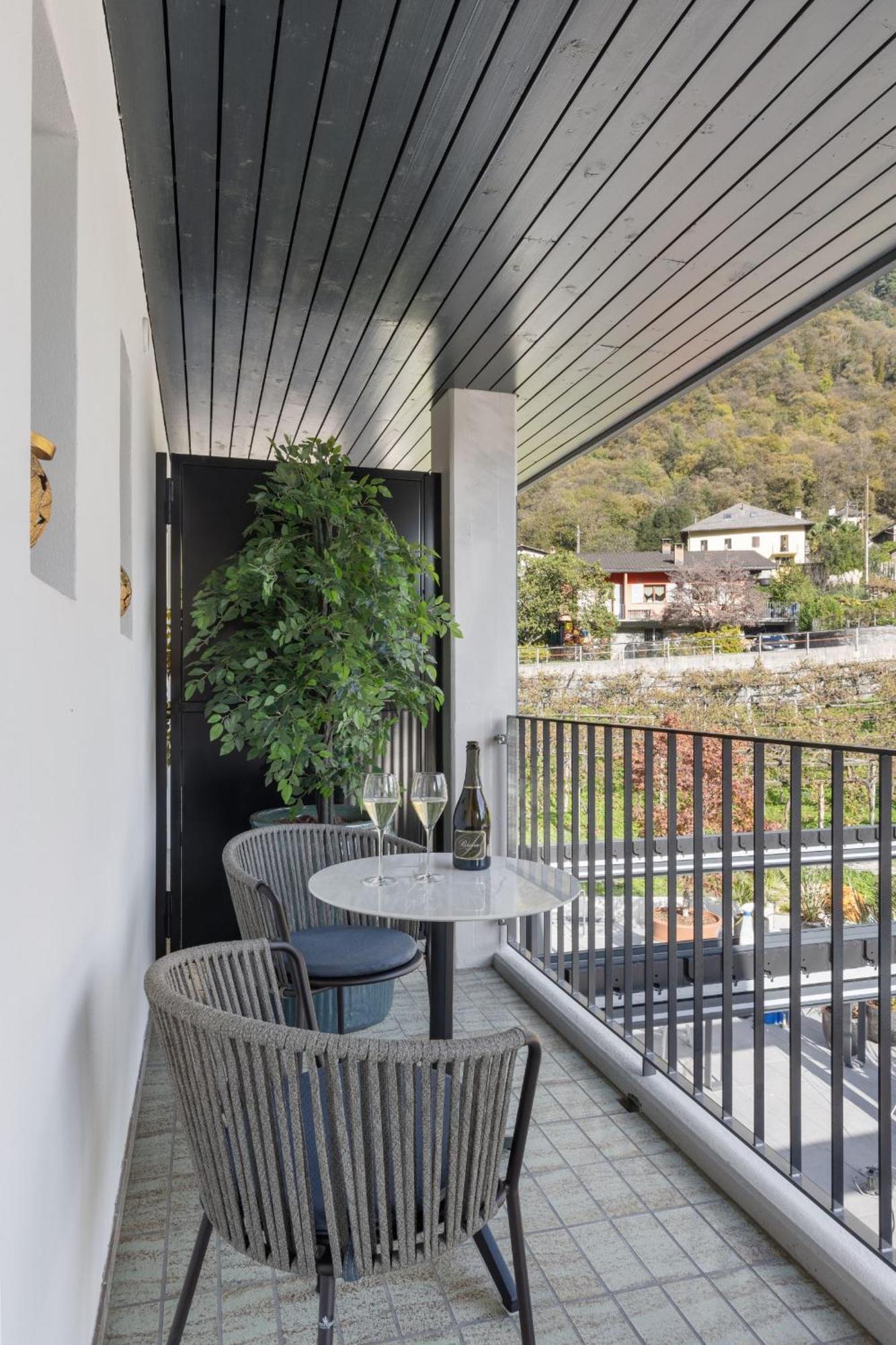 3 Vie Restaurant & Rooms Acquarossa Luaran gambar